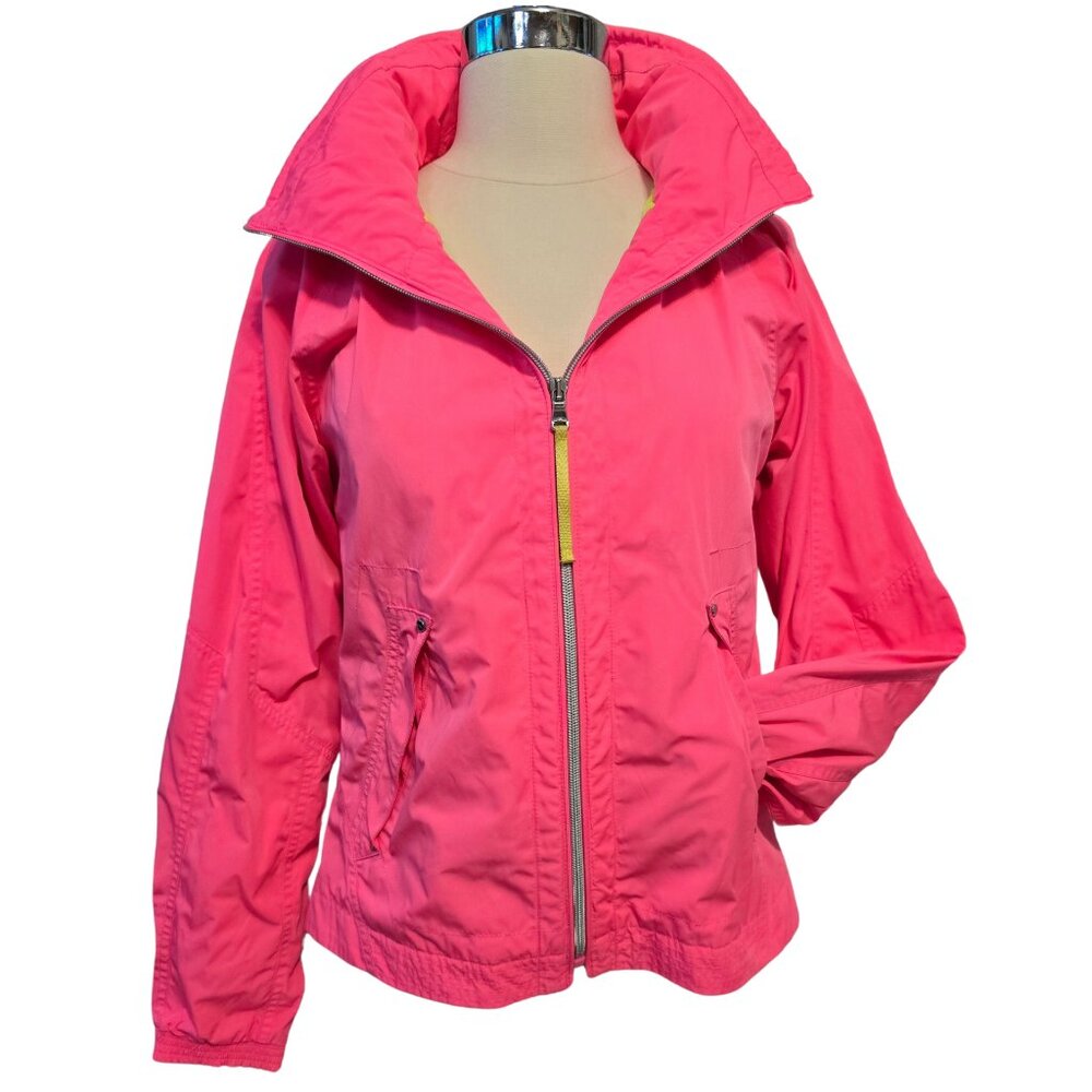Lauren Active Hot Pink Zip Jacket XS by Ralph Lauren